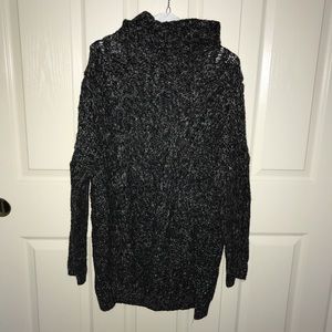 Oversized turtle neck sweater